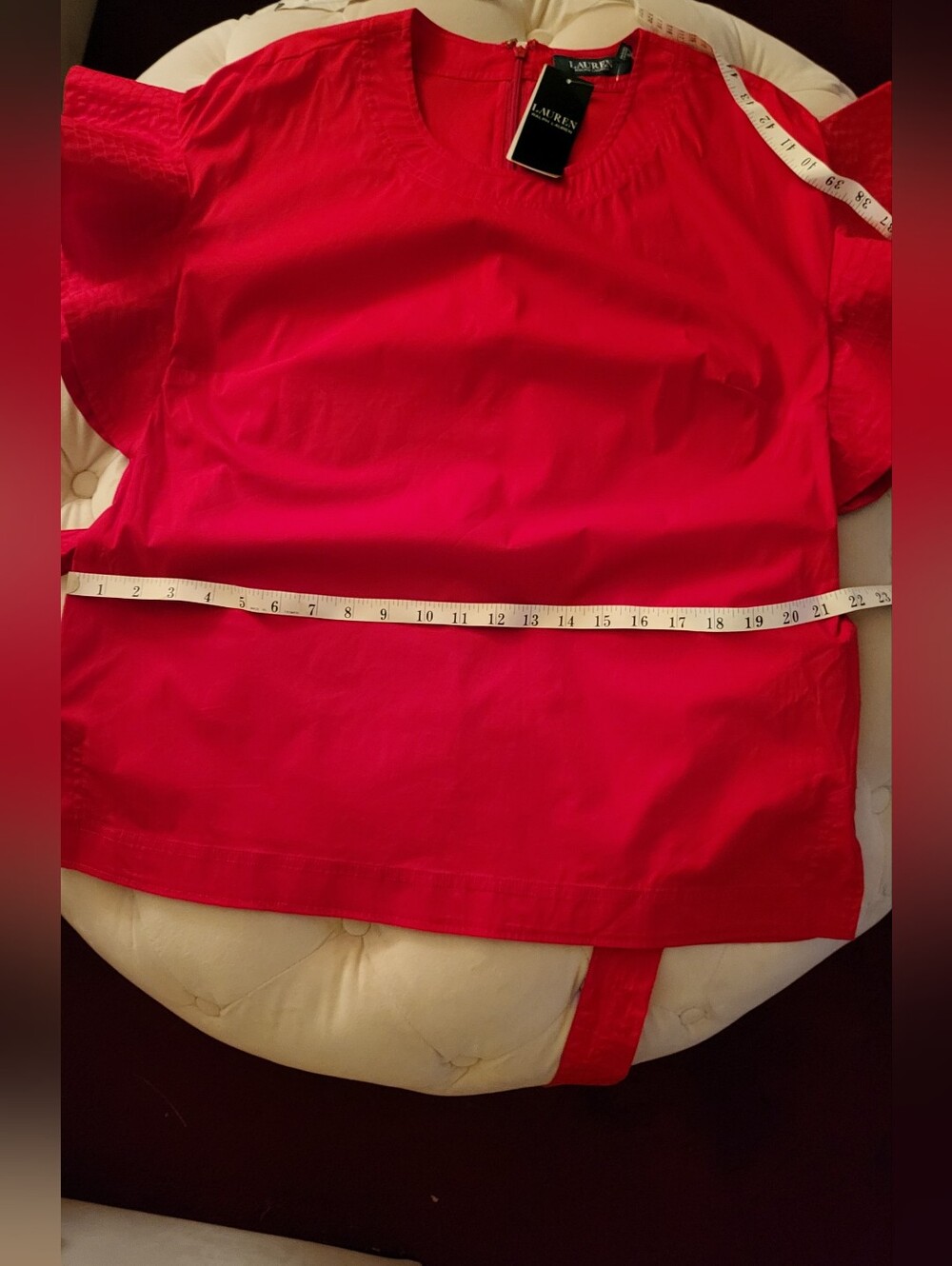 Ralph lauren top red size L NWT - Picture 9 of 10